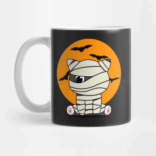 Halloween Mummy Cat Mug